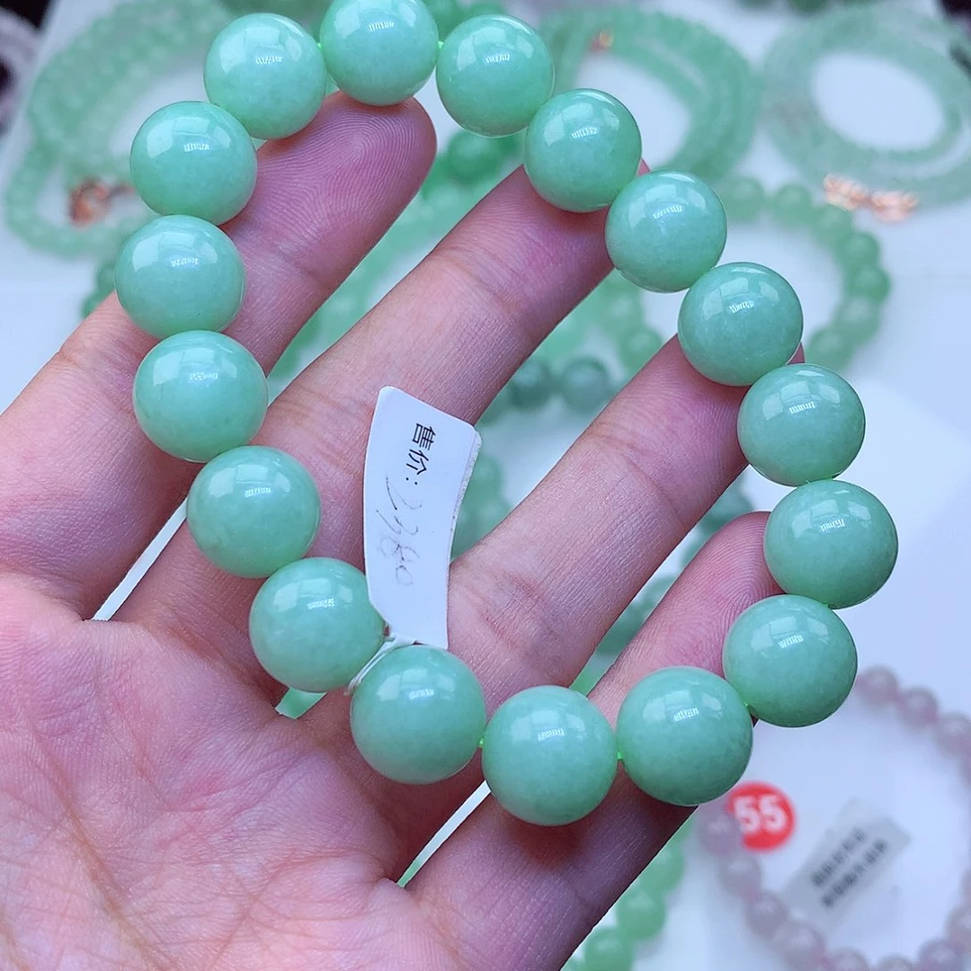 翡翠未镶嵌毛衣链