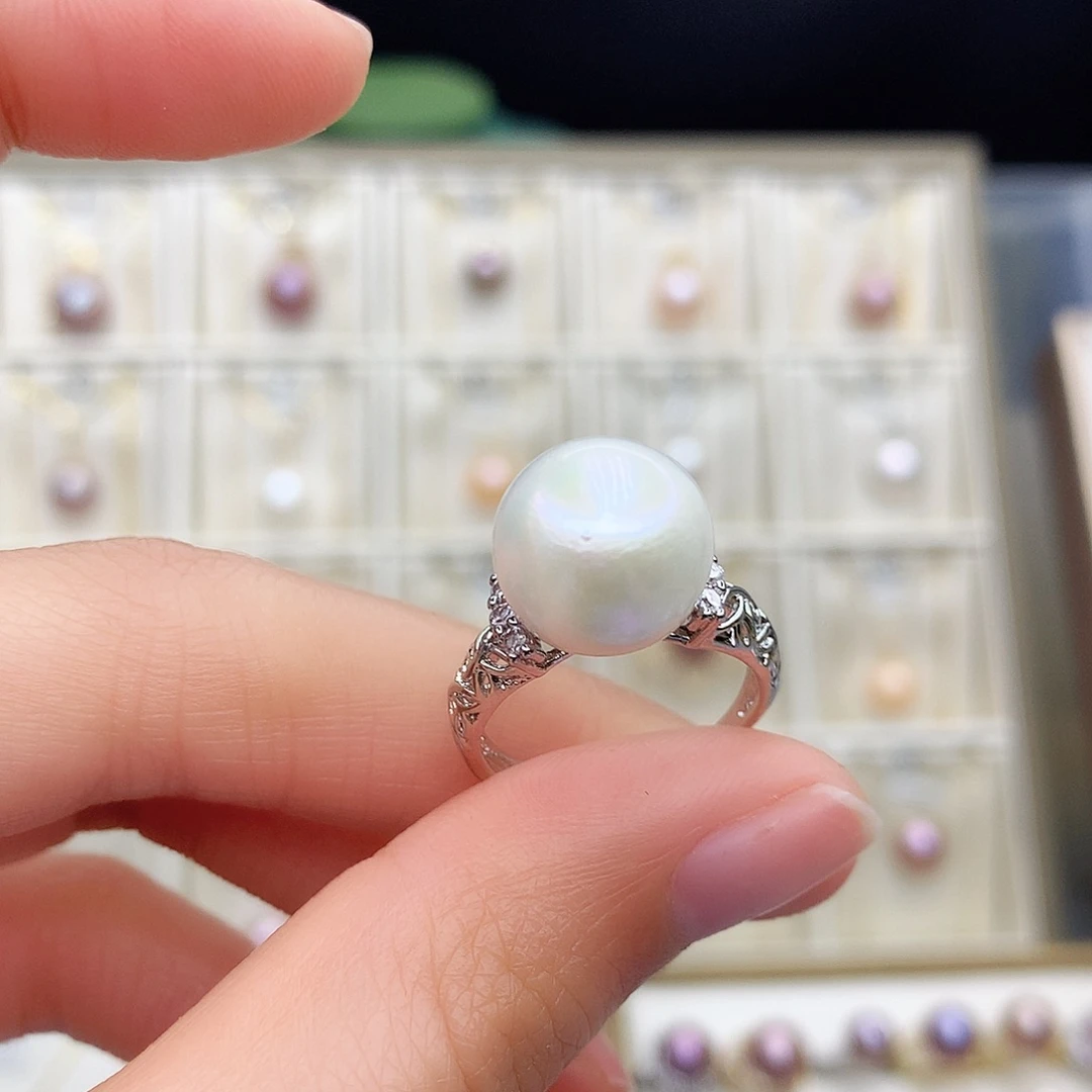 淡水珍珠颈饰合金