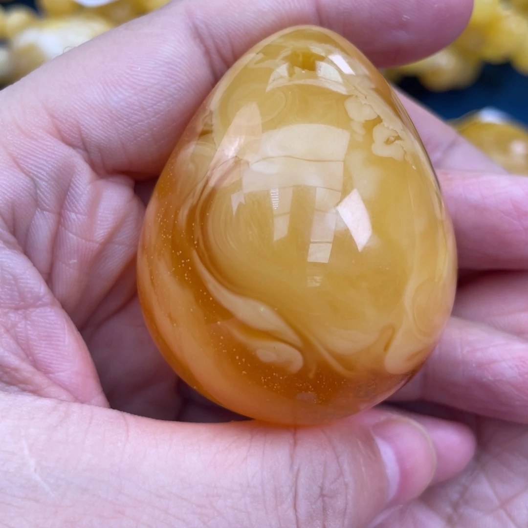 琥珀裸石未镶嵌琥珀蜜蜡
