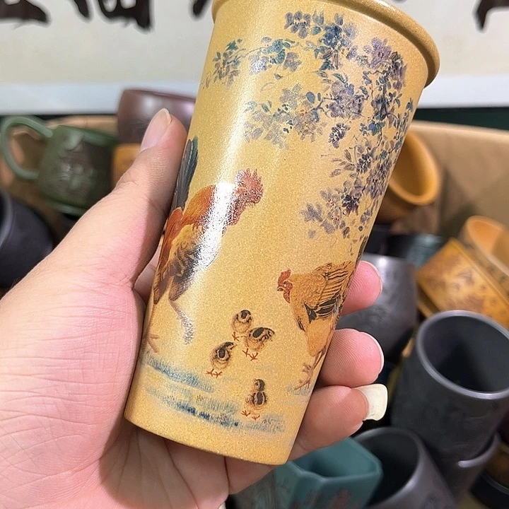 茶杯紫砂全手工紫砂主人杯