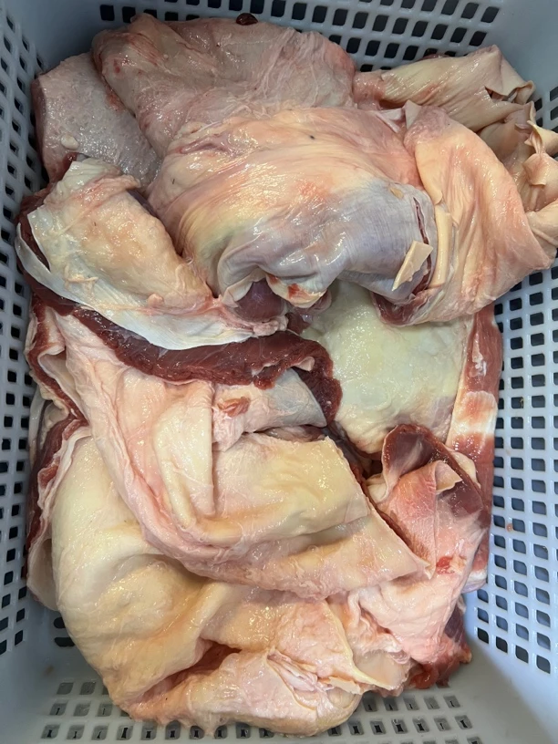 【黄牛2号筋 】牛腩筋 宫后加肉 部分纯筋皮 筋比较多 介意勿拍!
