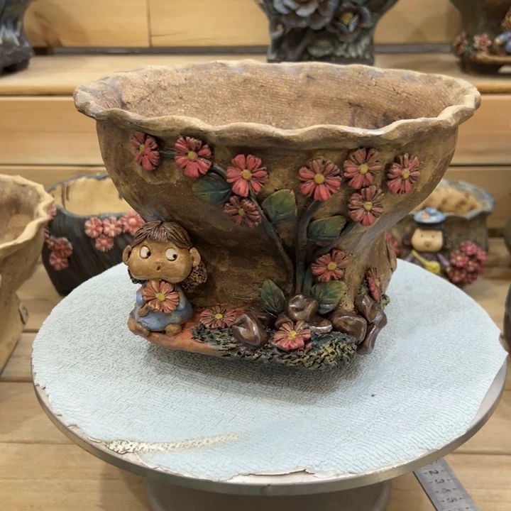 静***儿陶然微瑕多肉花盆