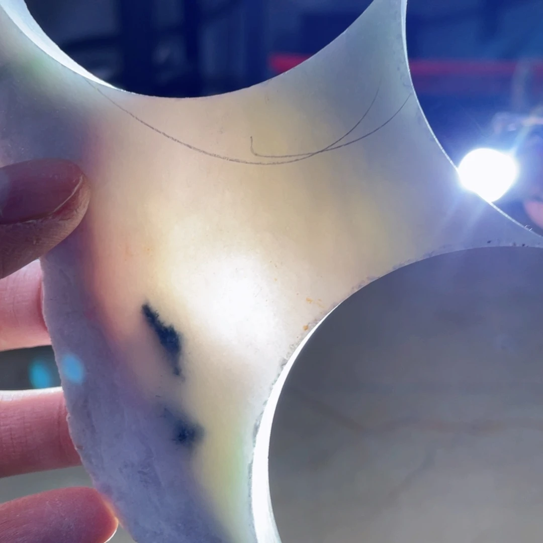 翡翠挂件未镶嵌K缅甸天然翡翠片料