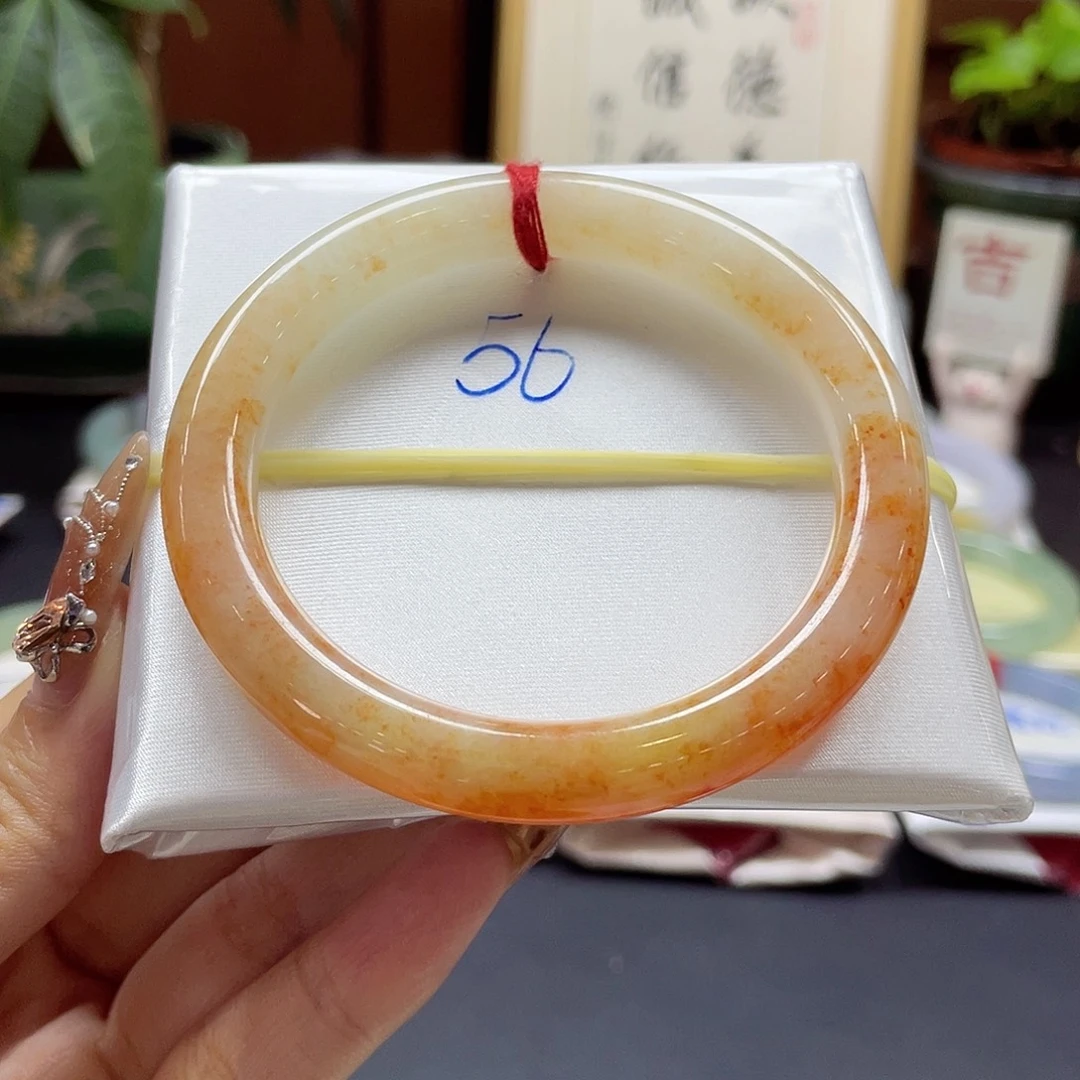翡翠未镶嵌手镯69号