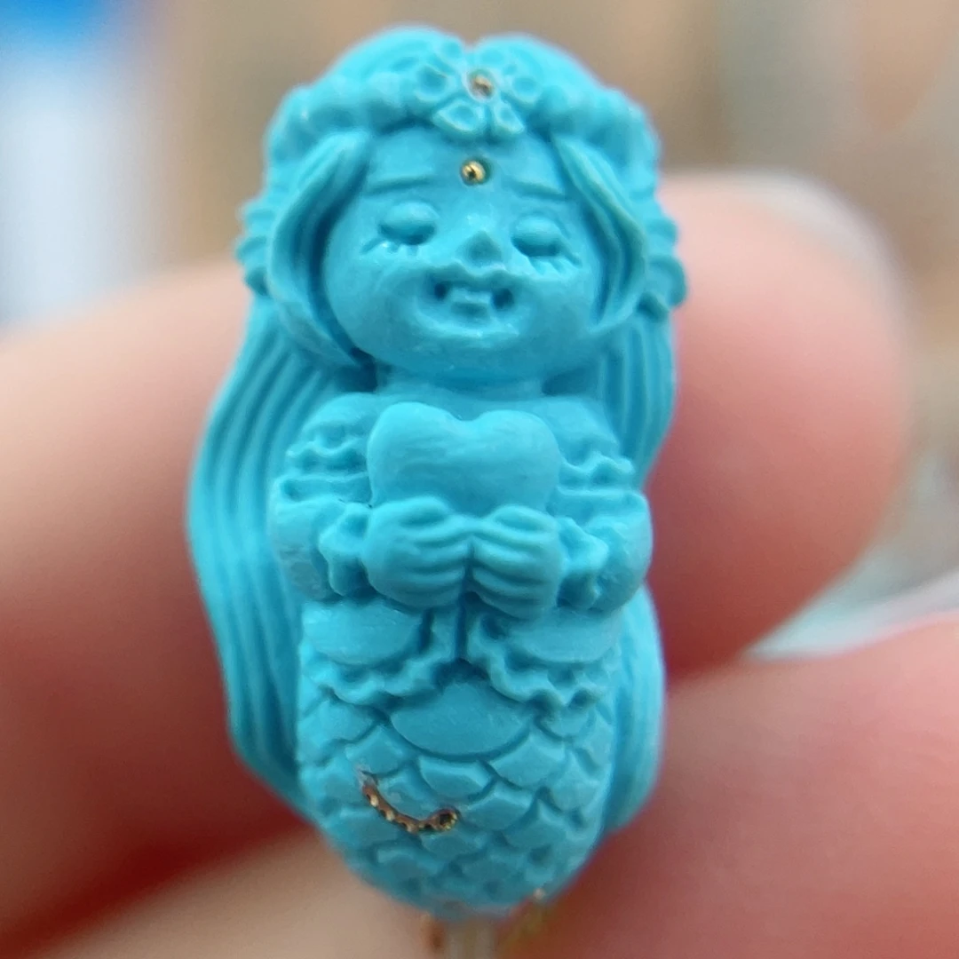 绿松石未镶嵌珠宝奇石