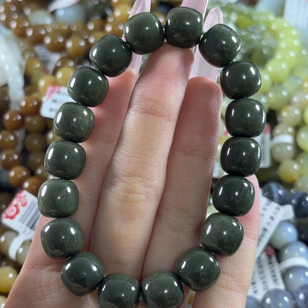 和田玉未镶嵌手链263