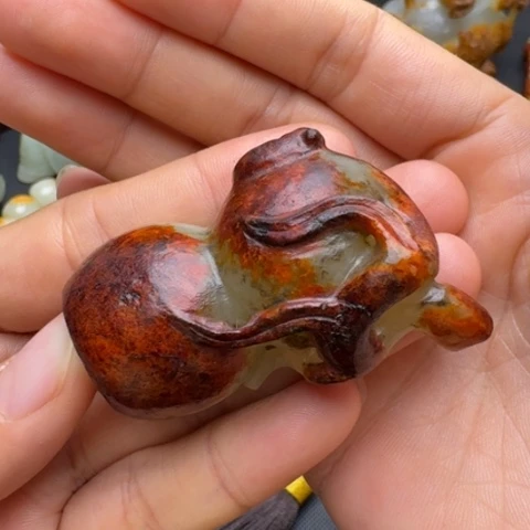 和田玉未镶嵌挂件用****6