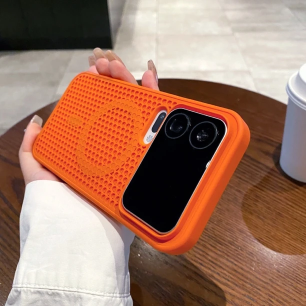 适用小米17promax手机壳蜂窝散热透气磁吸小米15保护套散热手机壳