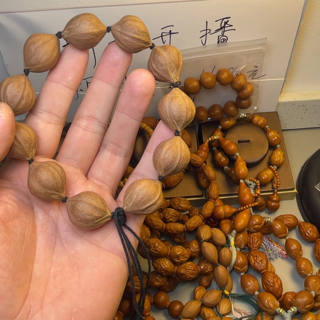 橄榄核手串/手链2024梅林红油核
