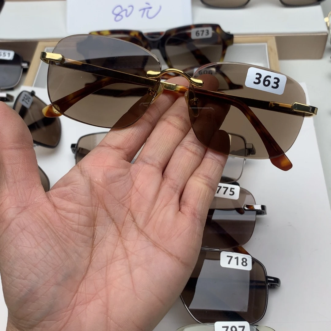 分体款无框眼镜363