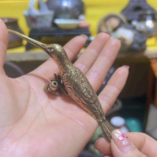 铜中古工艺品摆件