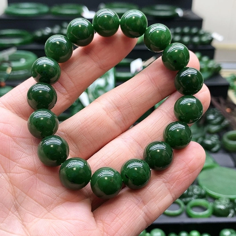 【闪购商品】和田玉（碧玉）手链未镶嵌