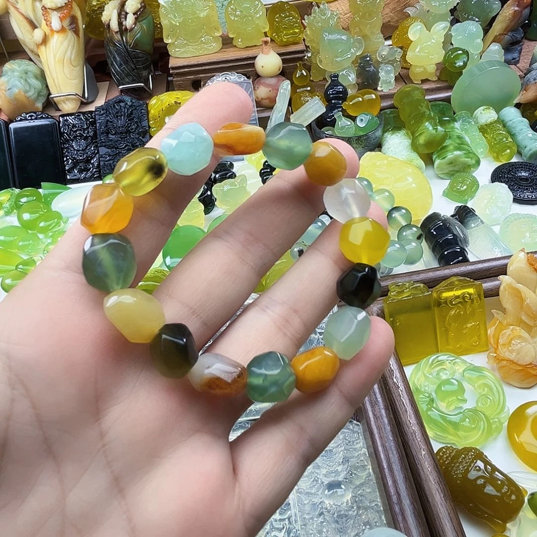 岫玉未镶嵌吊坠(不含链)