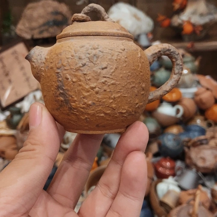 柴烧老岩泥高端茶器