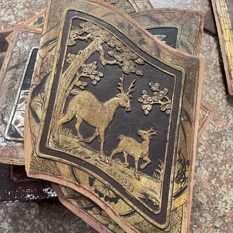 香榧木汇**苑一个孤品木雕20