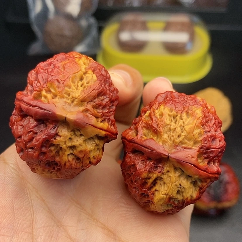 【闪购商品】把件文玩核桃41尺铁绣球