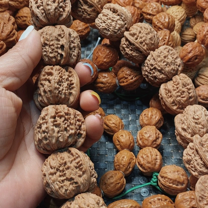 【闪购商品】文玩核桃吊坠-***-白狮子