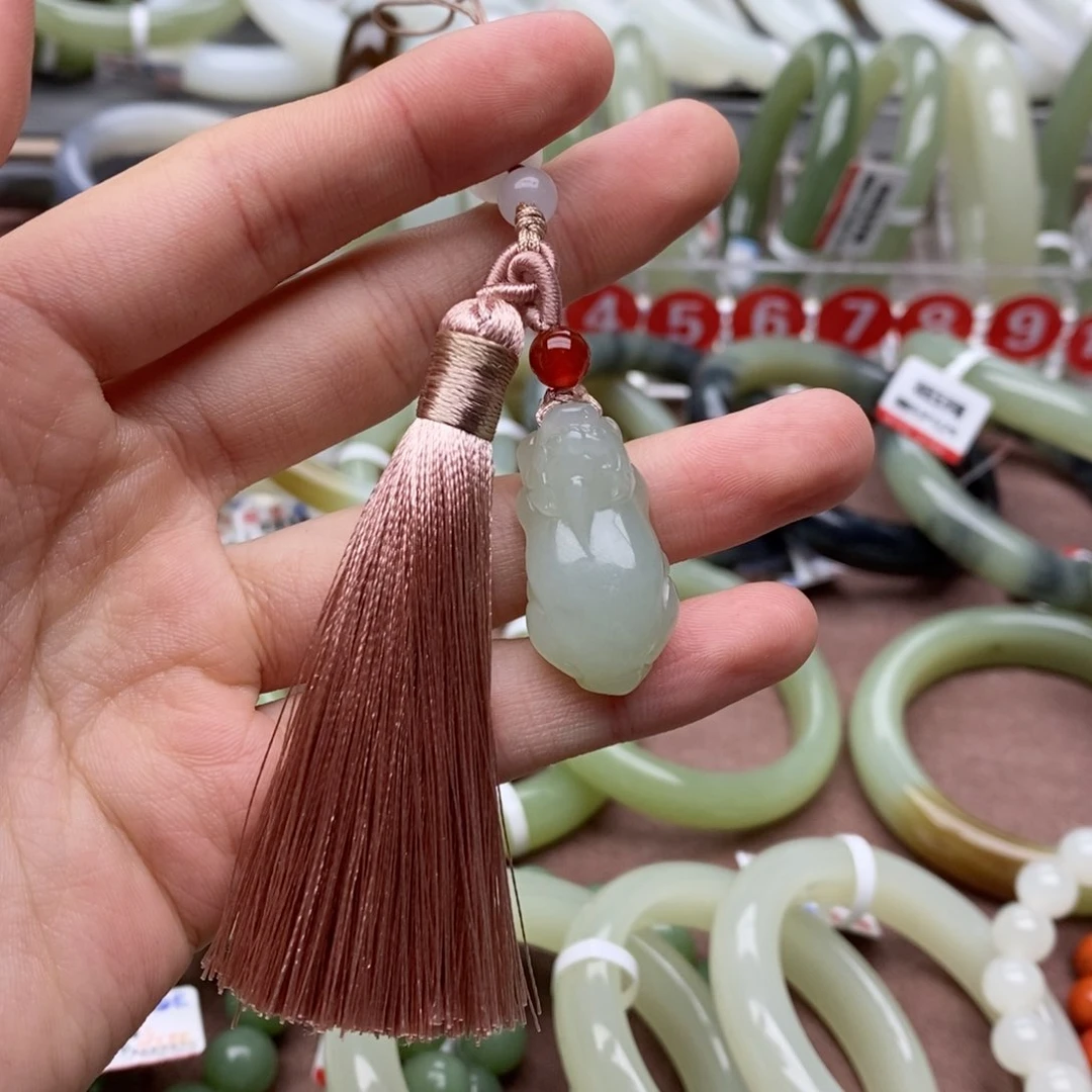 和田玉手链未镶嵌