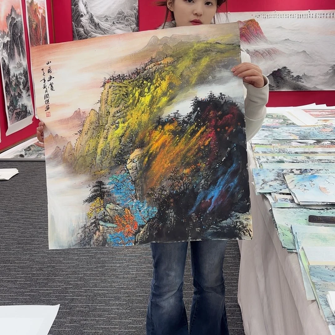 国画国画作品纯手绘