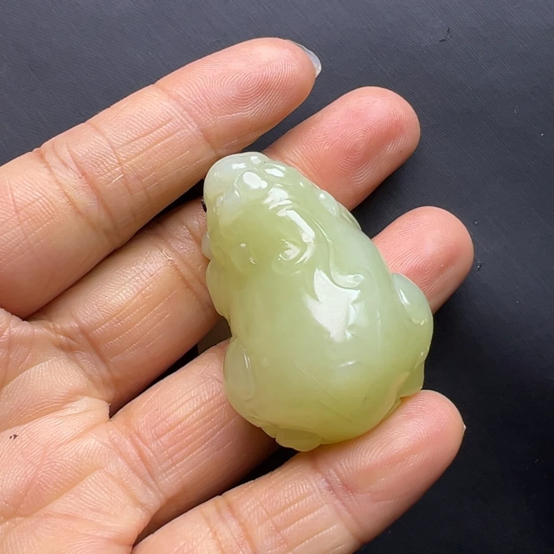 永***携和田玉未镶嵌挂件