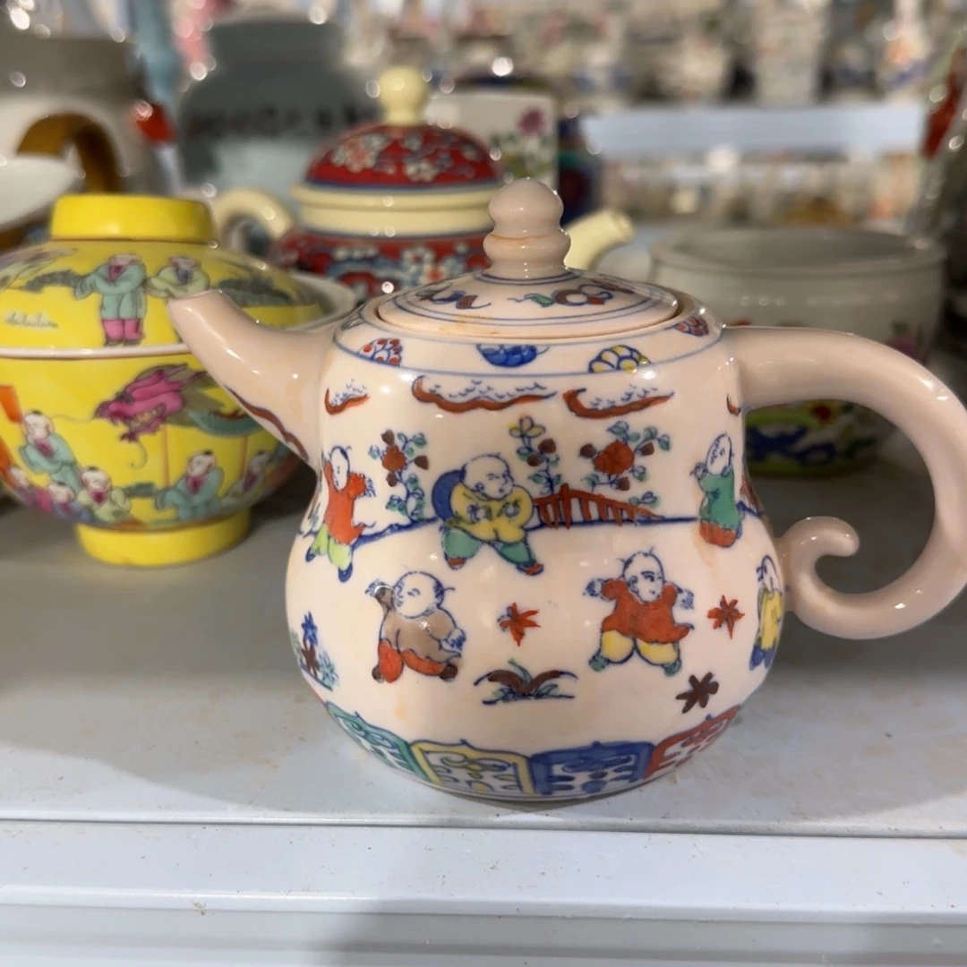 手绘瓷器全部处理