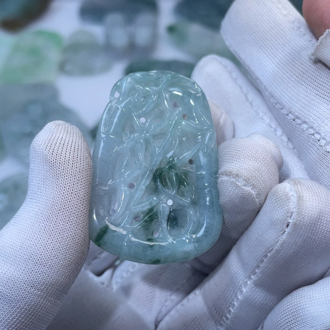 颈饰未镶嵌翡翠25453