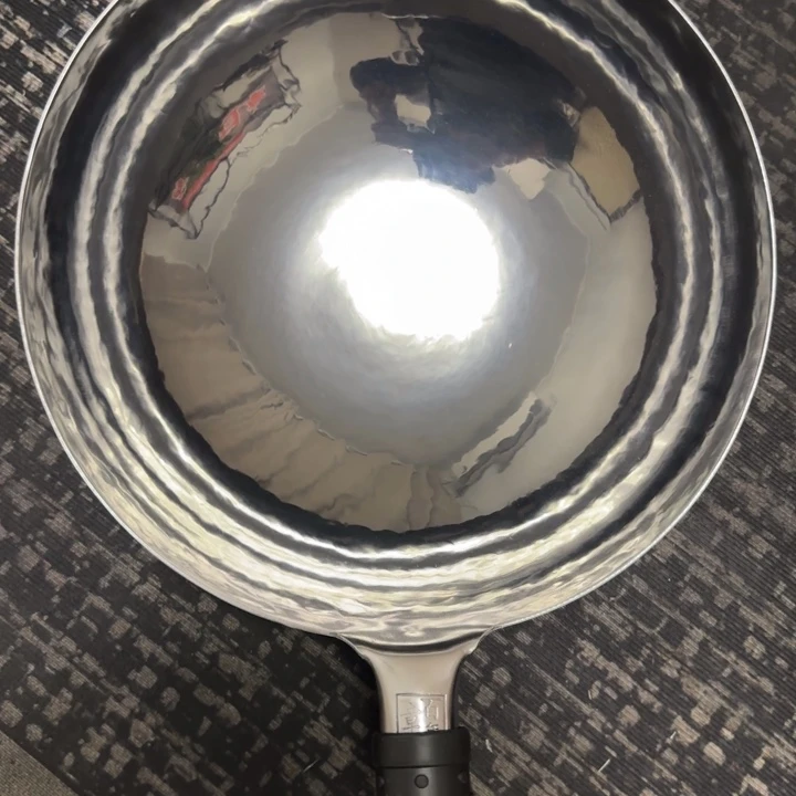 江***店熟铁手工锻打铁锅32