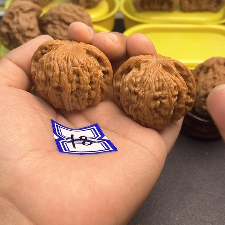 迟***X把件文玩核桃41磨盘