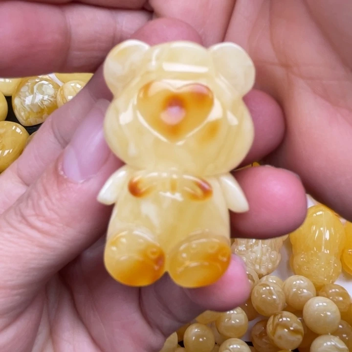 裸石蜜蜡未镶嵌蜜蜡