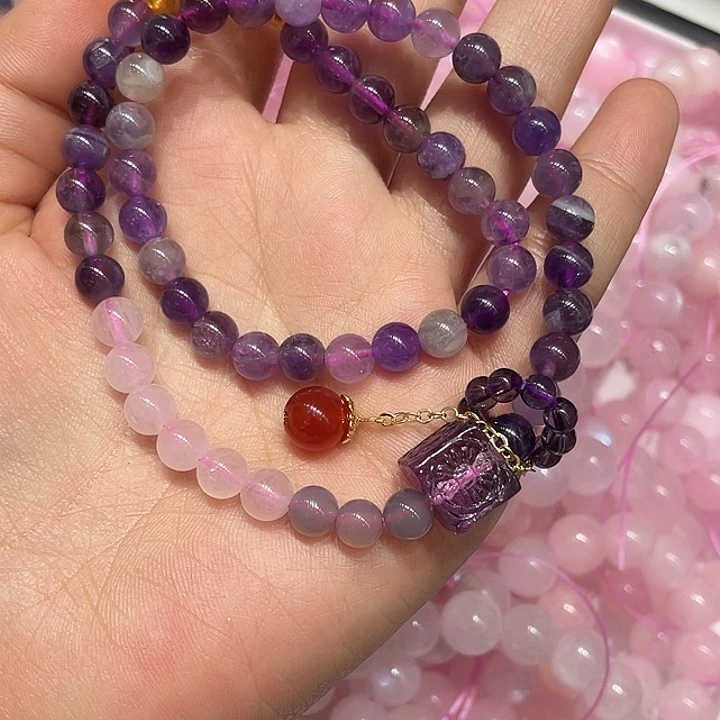 水晶手链未镶嵌定制