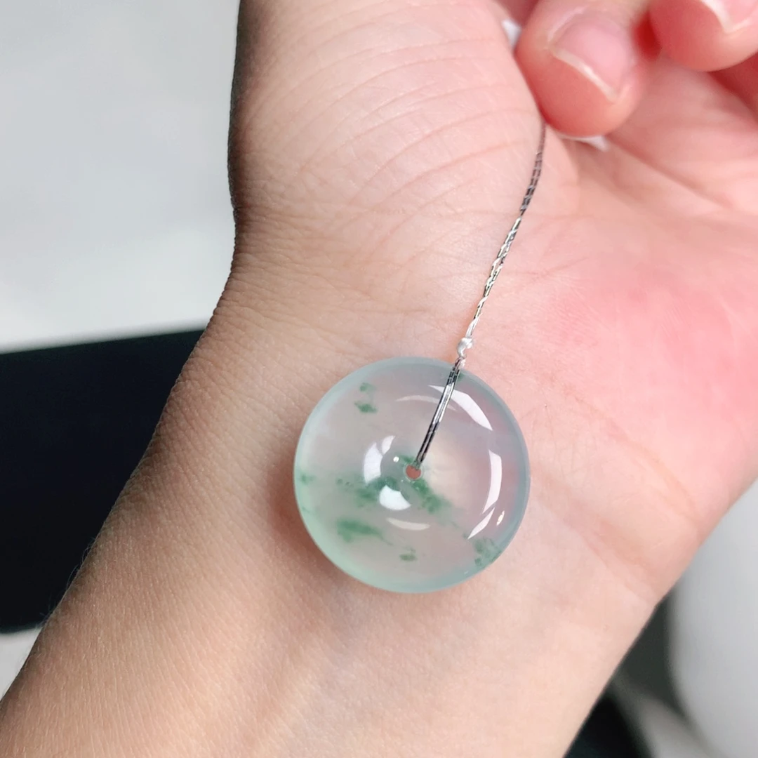 翡翠未镶嵌颈饰20.6-6.2