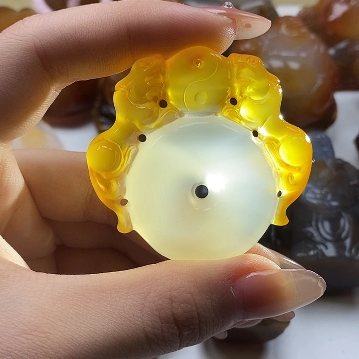 玛瑙/玉髓未镶嵌颈饰