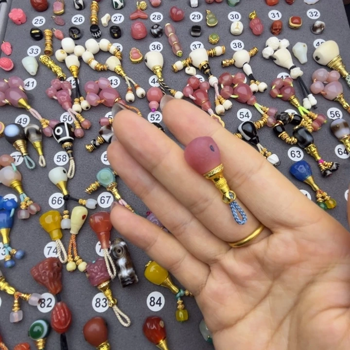 玛瑙/玉髓未镶嵌三通