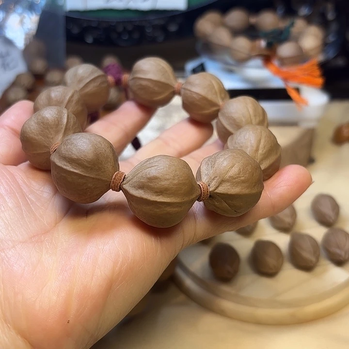 橄榄核手串/手链梅林铁核三花23/26