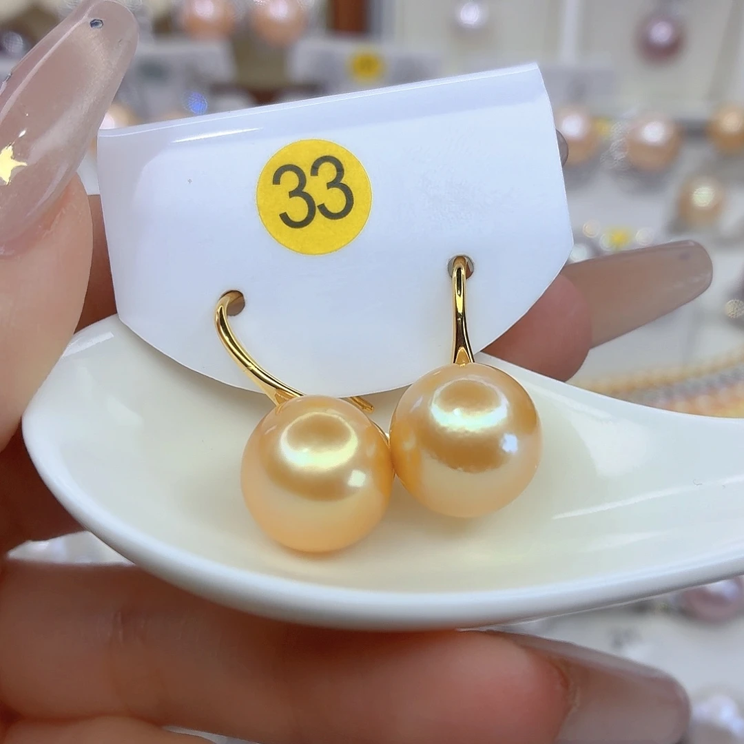 未镶嵌耳饰淡水珍珠