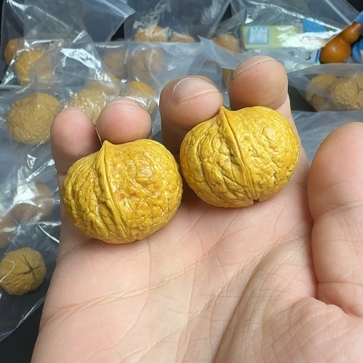 文玩核桃把件36号招财进宝35尺