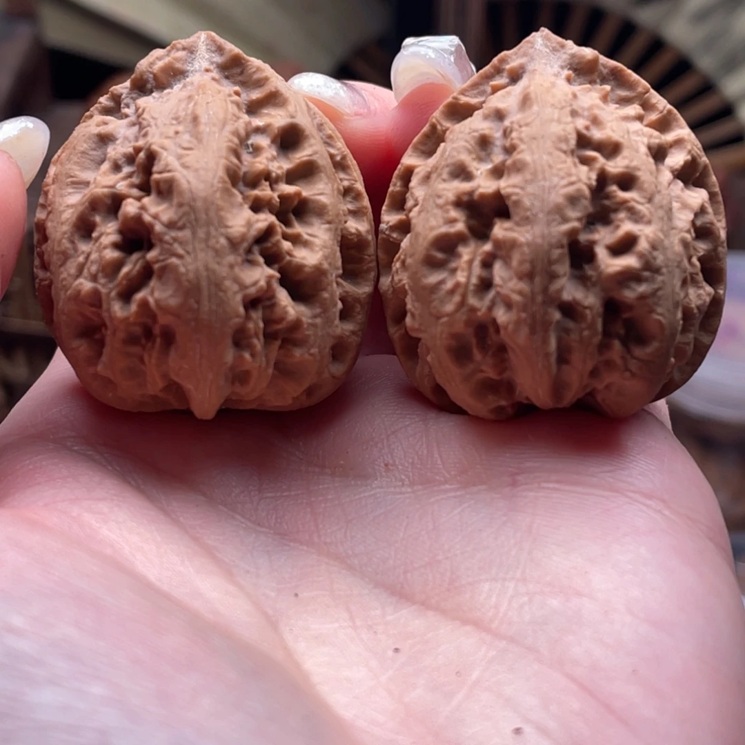 文玩核桃把件楸刀鱼7