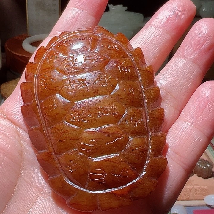和田玉挂件未镶嵌醒*仔