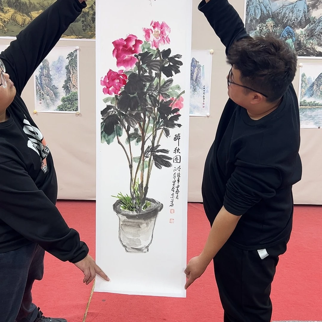 国画董江萍老师艺术精品