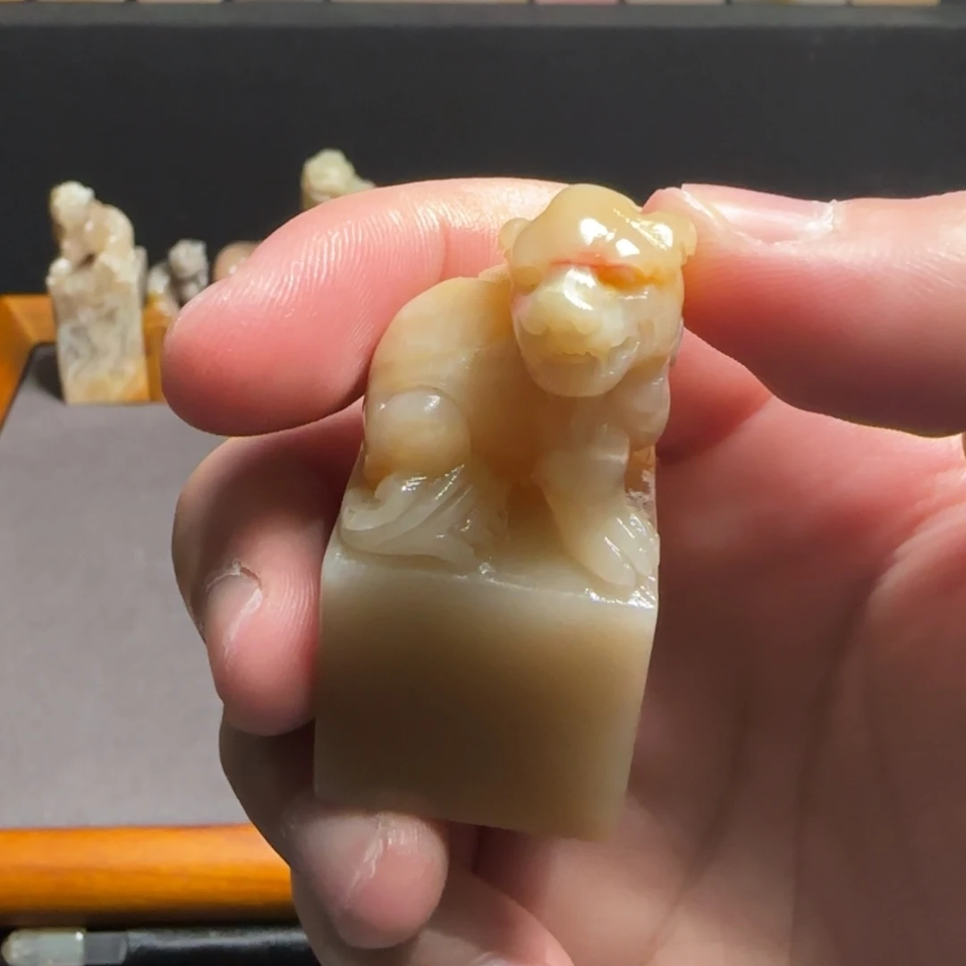 巴林石印石冻石2.5×5.1