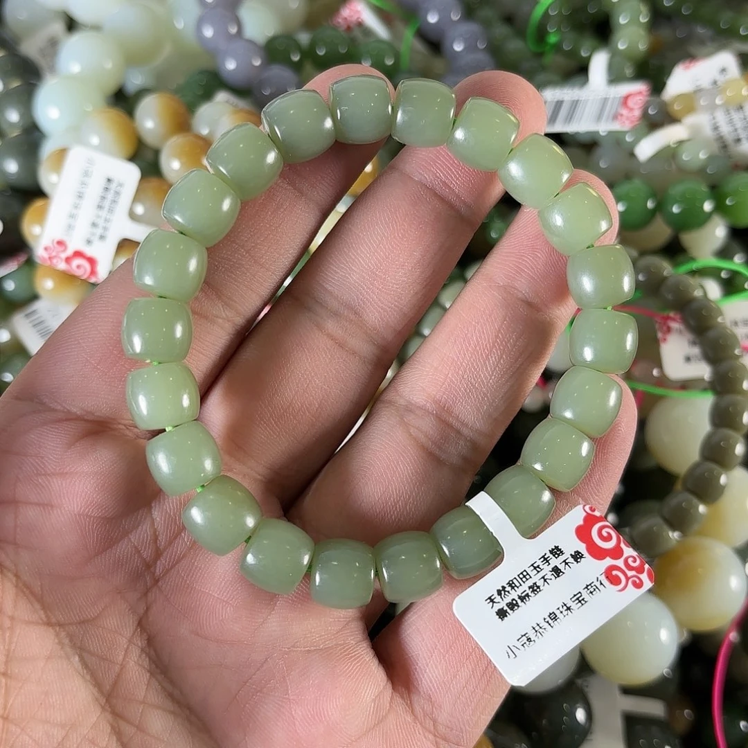 和田玉手链未镶嵌W22