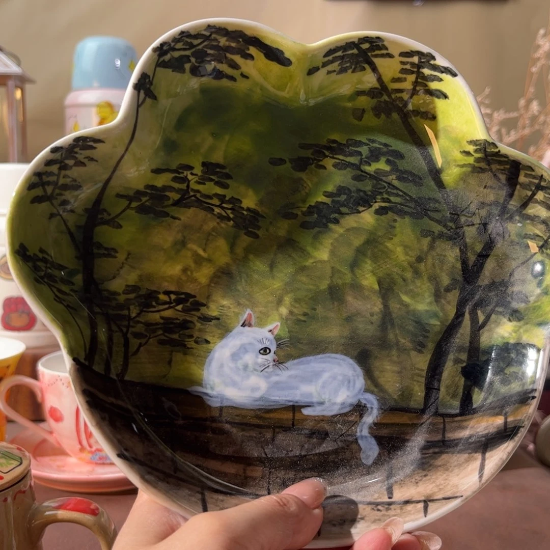 景德镇陶瓷手绘文创水杯