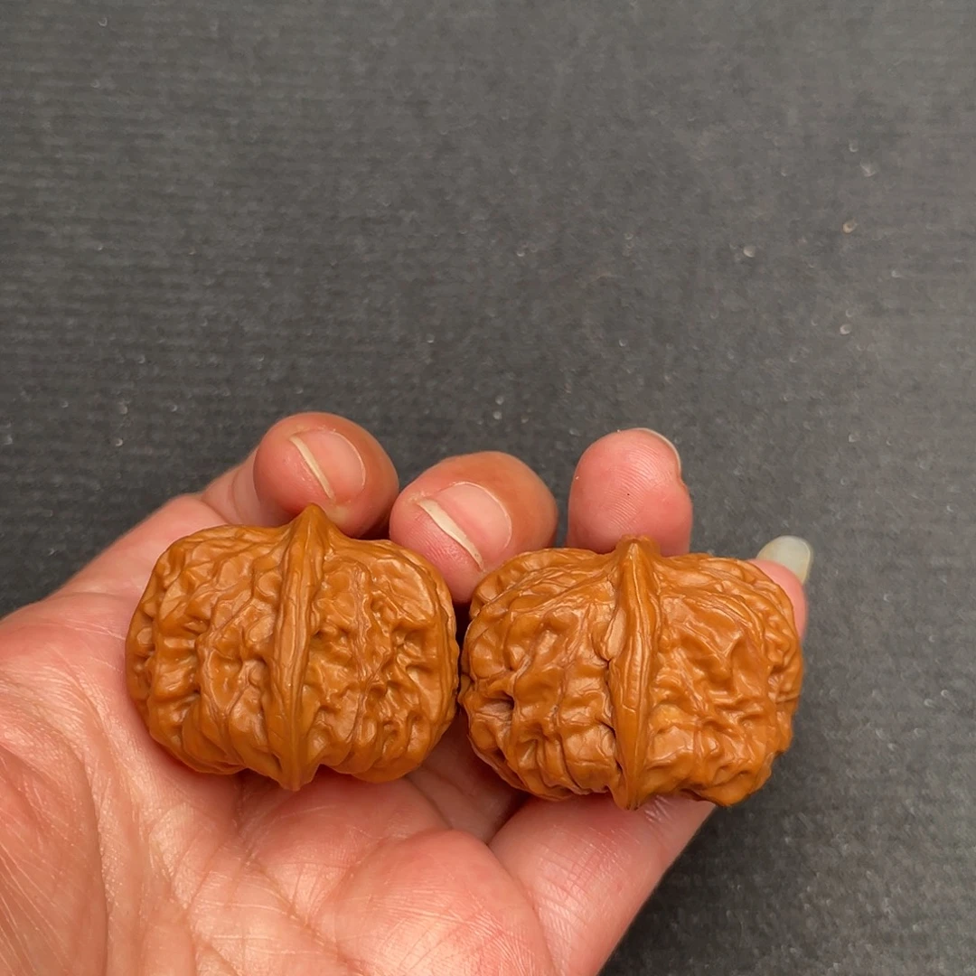 桃核把件36×34全品门头沟元宝XM3366