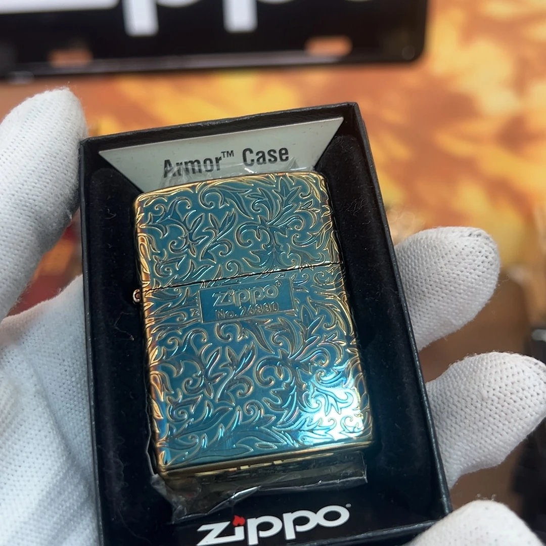 终***爷铜HX594日版烧金盔甲唐草