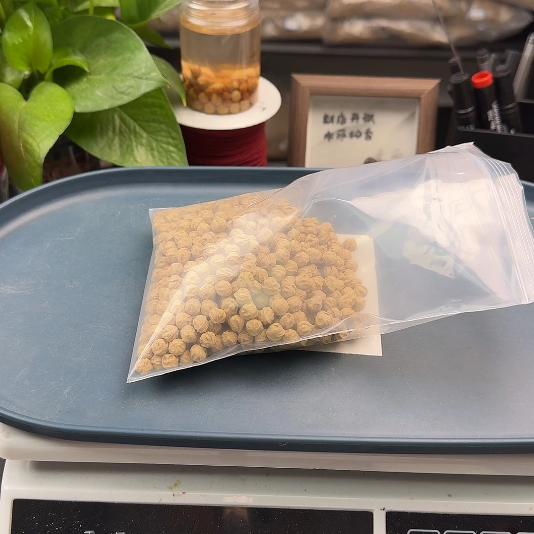 脚***串柏香籽/百香籽吊坠50克HT014
