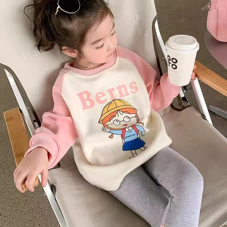 38002女童套装2025新款网红儿童时髦洋气女宝宝运动两件套