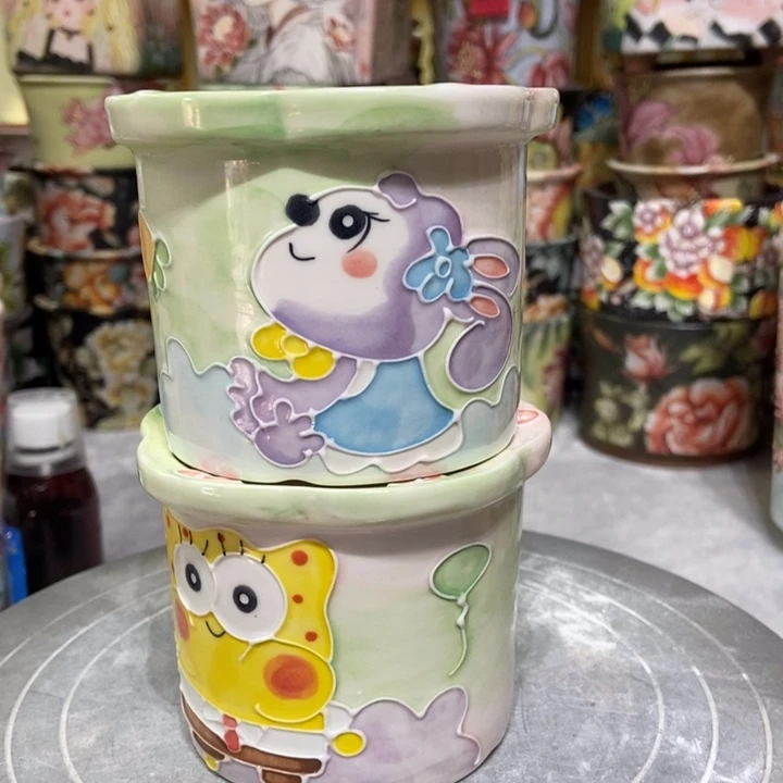 景德镇艺术手绘作品