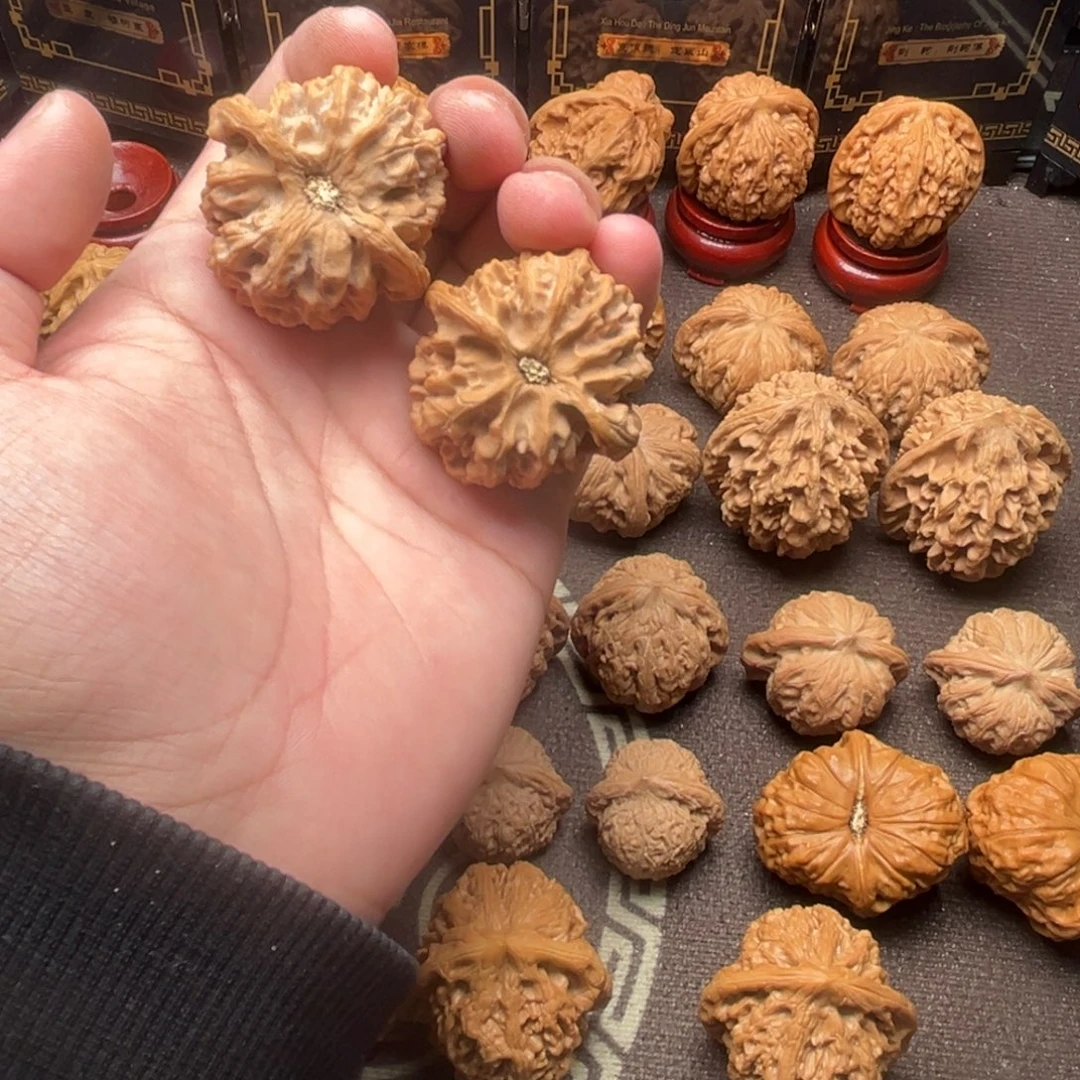 师***师吊坠文玩核桃苹果园