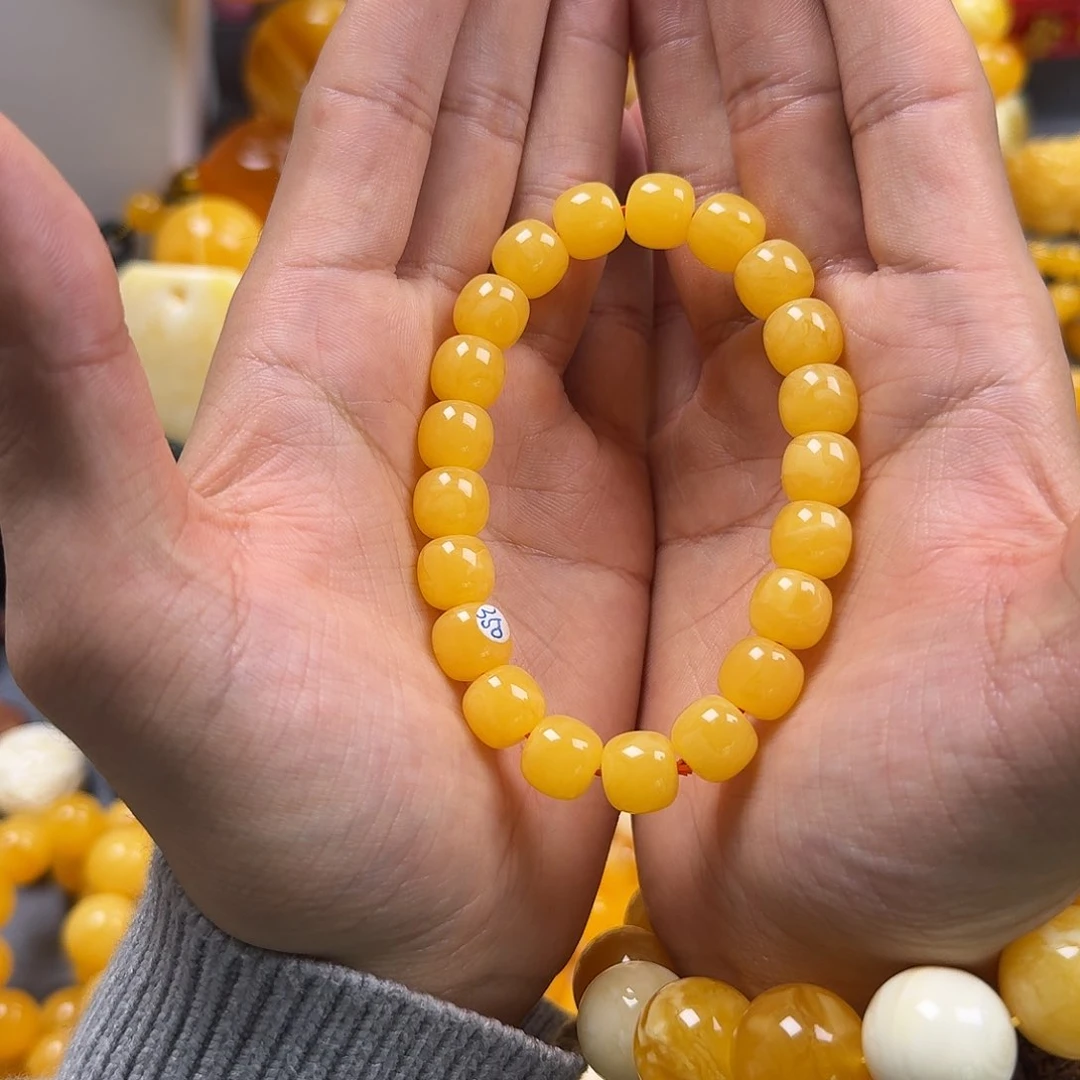 蜜蜡珠宝奇石未镶嵌同料老型11mm