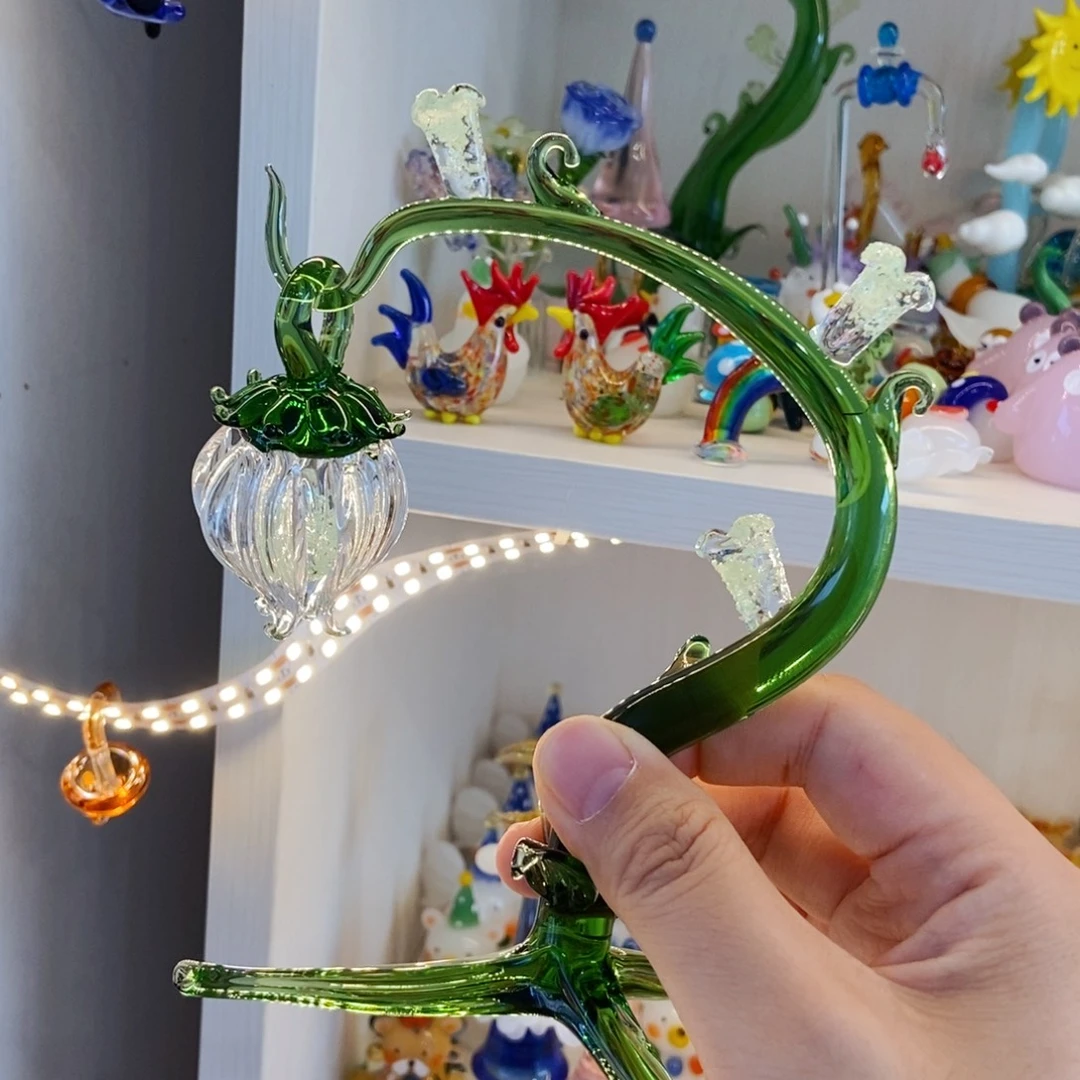 手工艺品琉璃铃兰灯